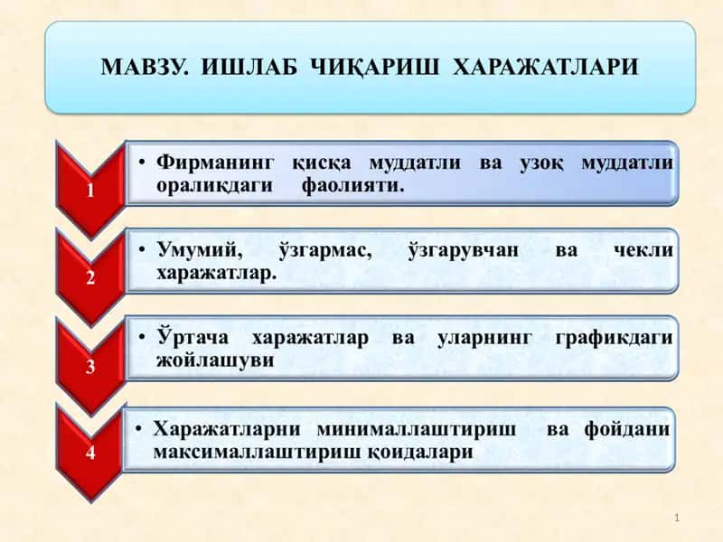 Микроэкономика 1