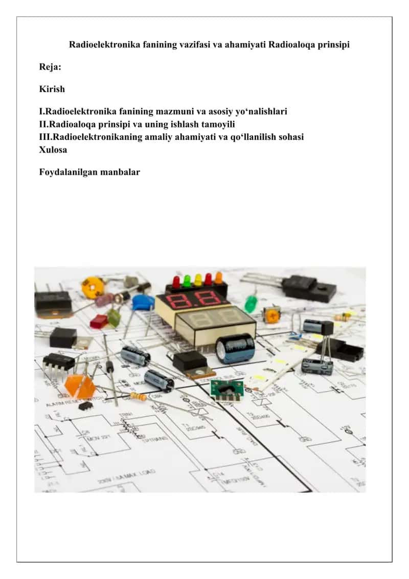 Radioelektronika 1