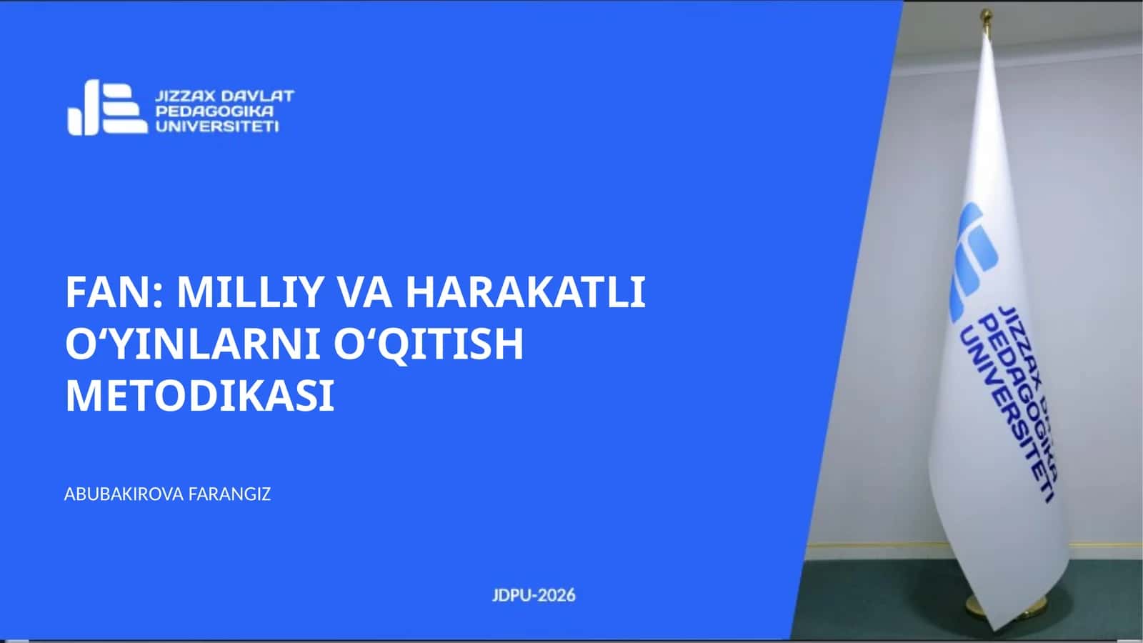 MAKTABGACHA TAʼLIM MUASSASALARIDA VA BOSHLANGʻICH SINF OʻQUVCHILARI BILAN O'TKAZILADIGAN MILLIY VA HARAKATLI OʻYINLAR 1