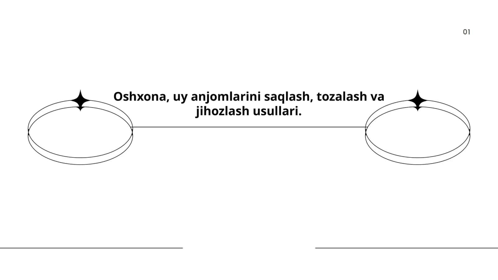 Oshxona va uy anjomalarini saqlash, tozalash va jihozlash usullari 1
