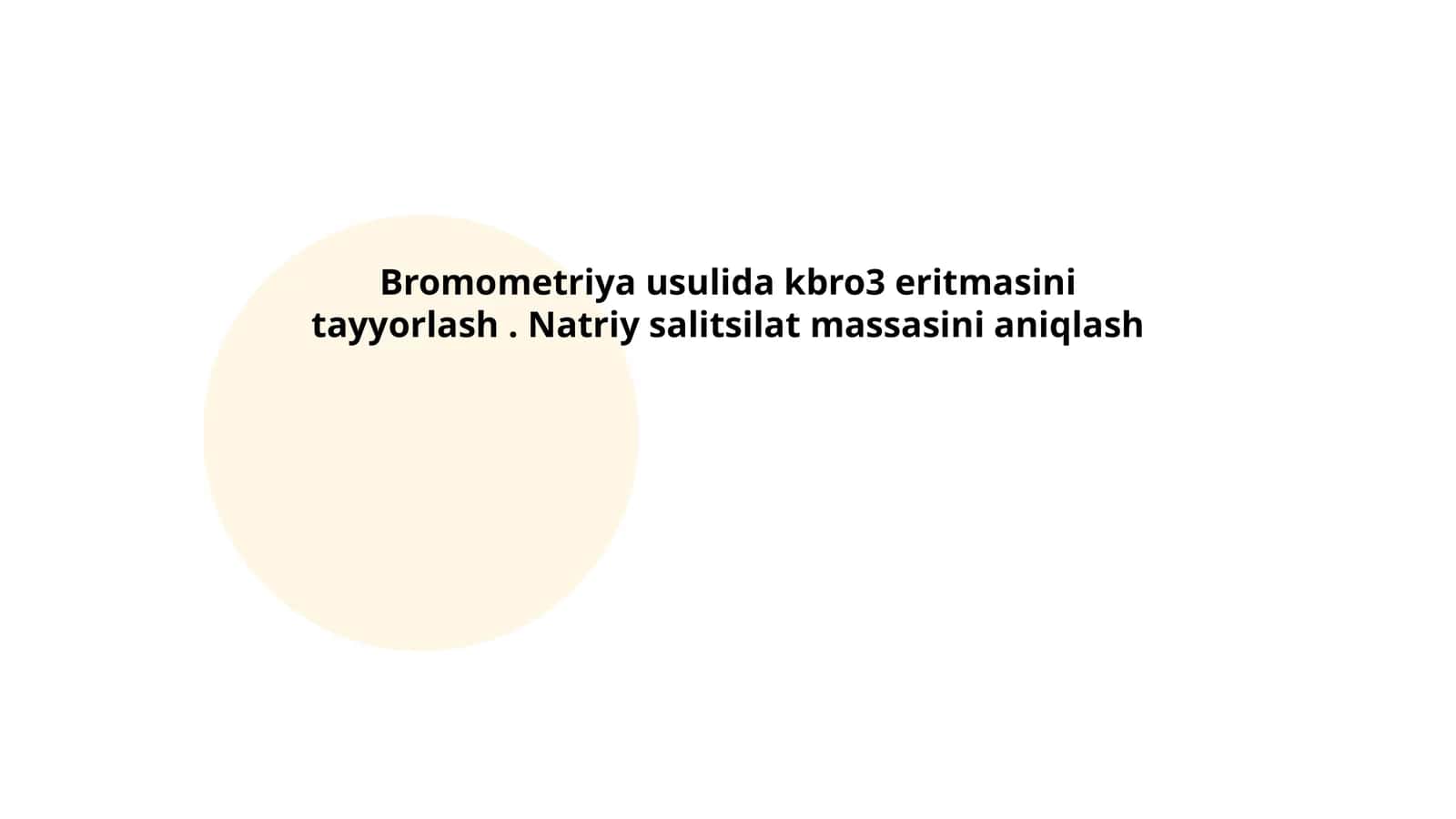 Bromometriya usullari 1