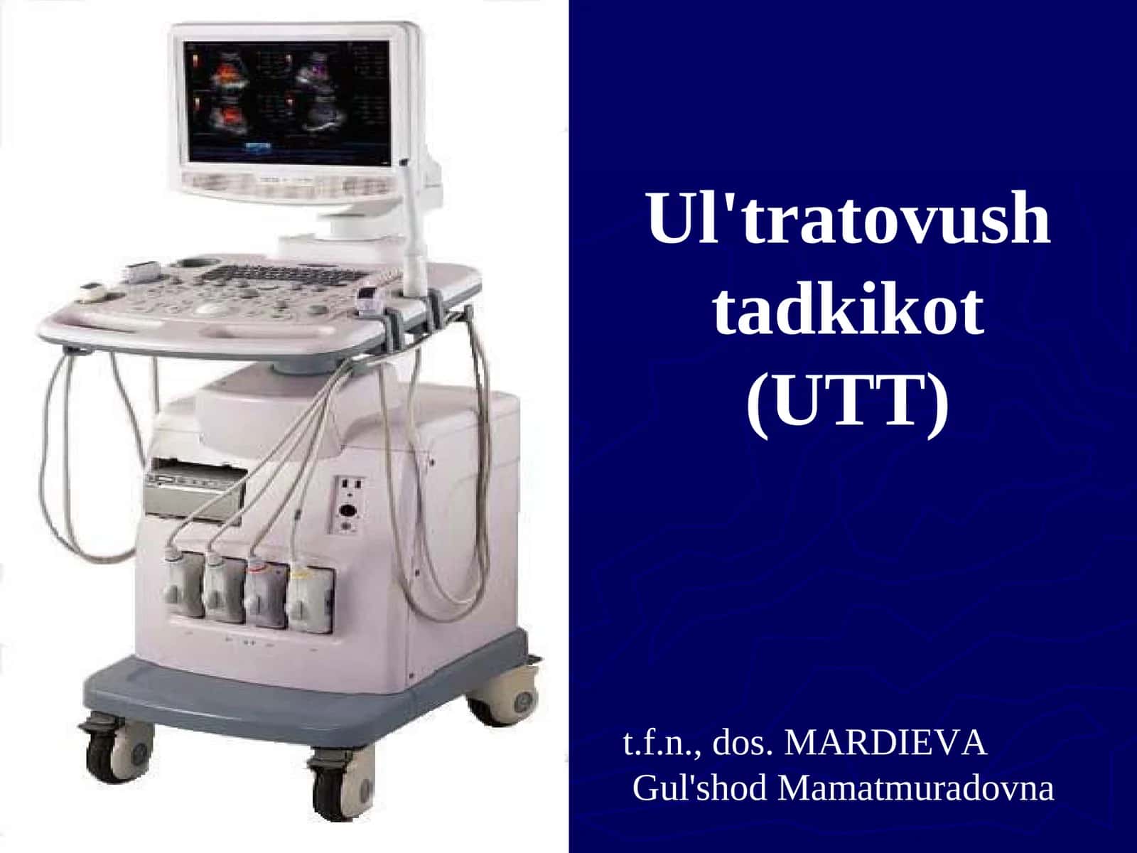 Ul'tratovush tadkikot (UTT) 1