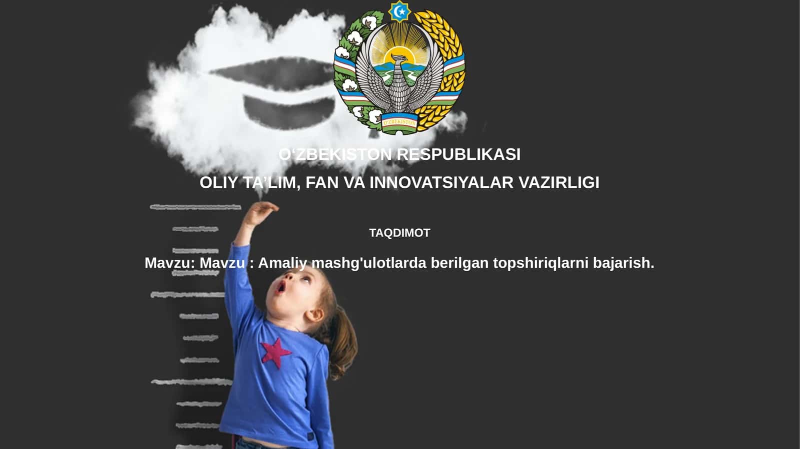 Amaliy mashg'ulotlar 1