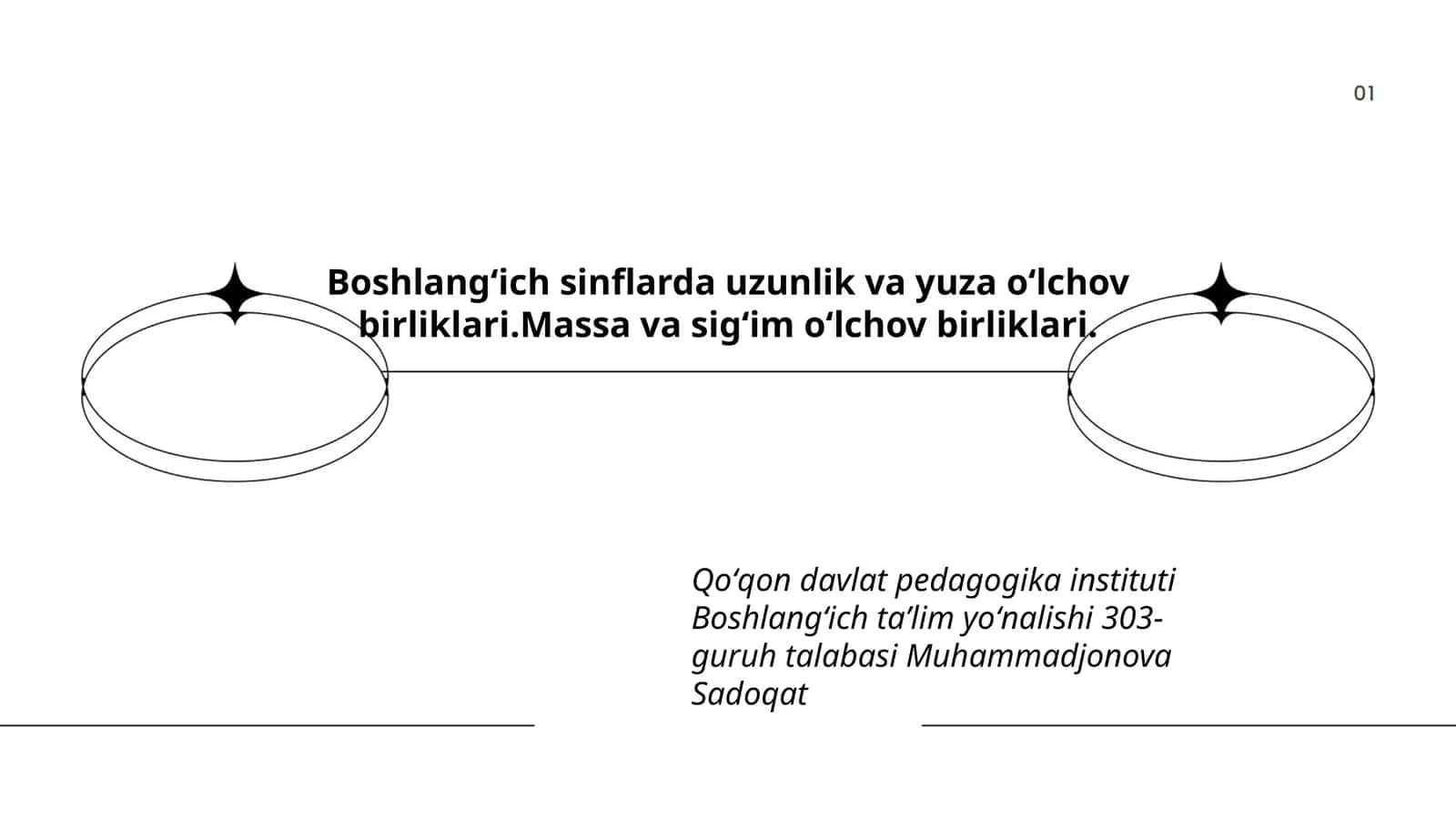 Boshlangʻich sinflarda uzunlik va yuza oʻlchov birliklari 1