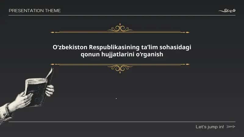O‘zbekiston Respublikasining Ta’lim to‘g‘risidagi Qonuni 1