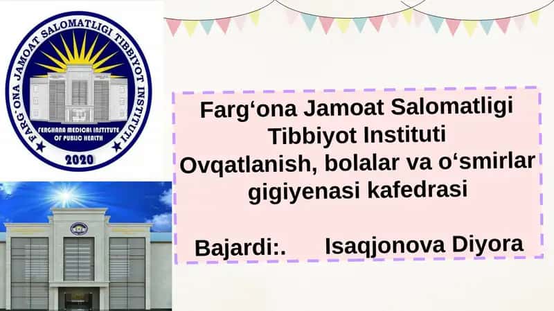 Bolalar va Oʻsmirlar gigiyenasida Qoʻllaniladigantadqiqot usullari 1