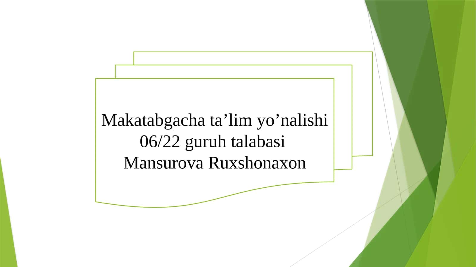 Bolalarni nutqini o'stirishning maqsadlari va vazifalari 1