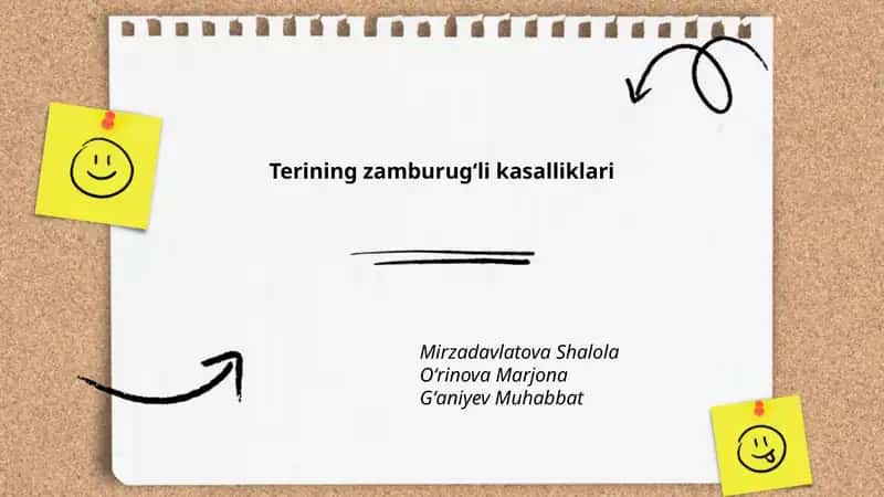 Terining zamburugʻli kasalliklari 1