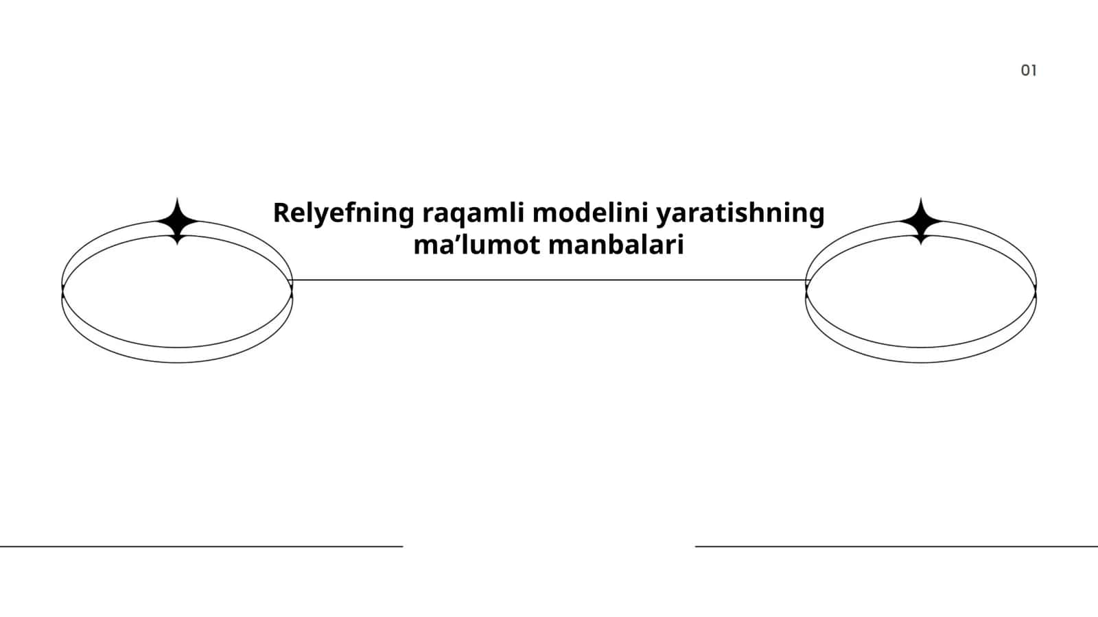 Relyefning raqamli modelini yaratishning maʼlumot manbalari 1
