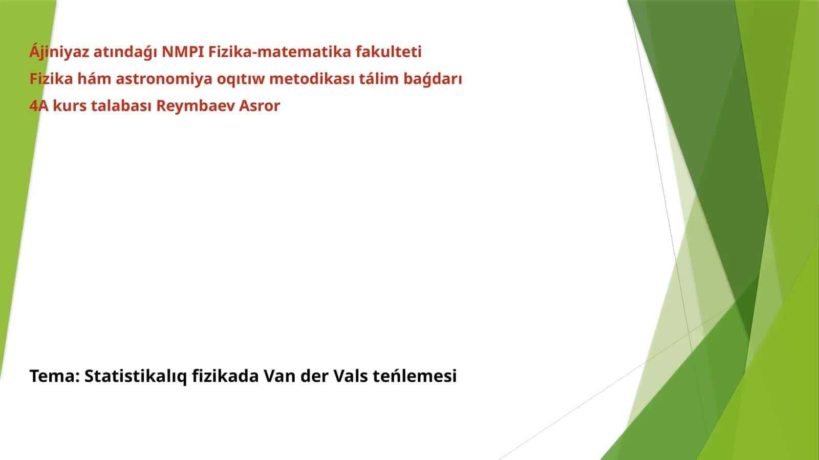 NMPI Fizika-matematika fakulteti 1