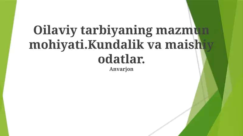 Anvarjon 1