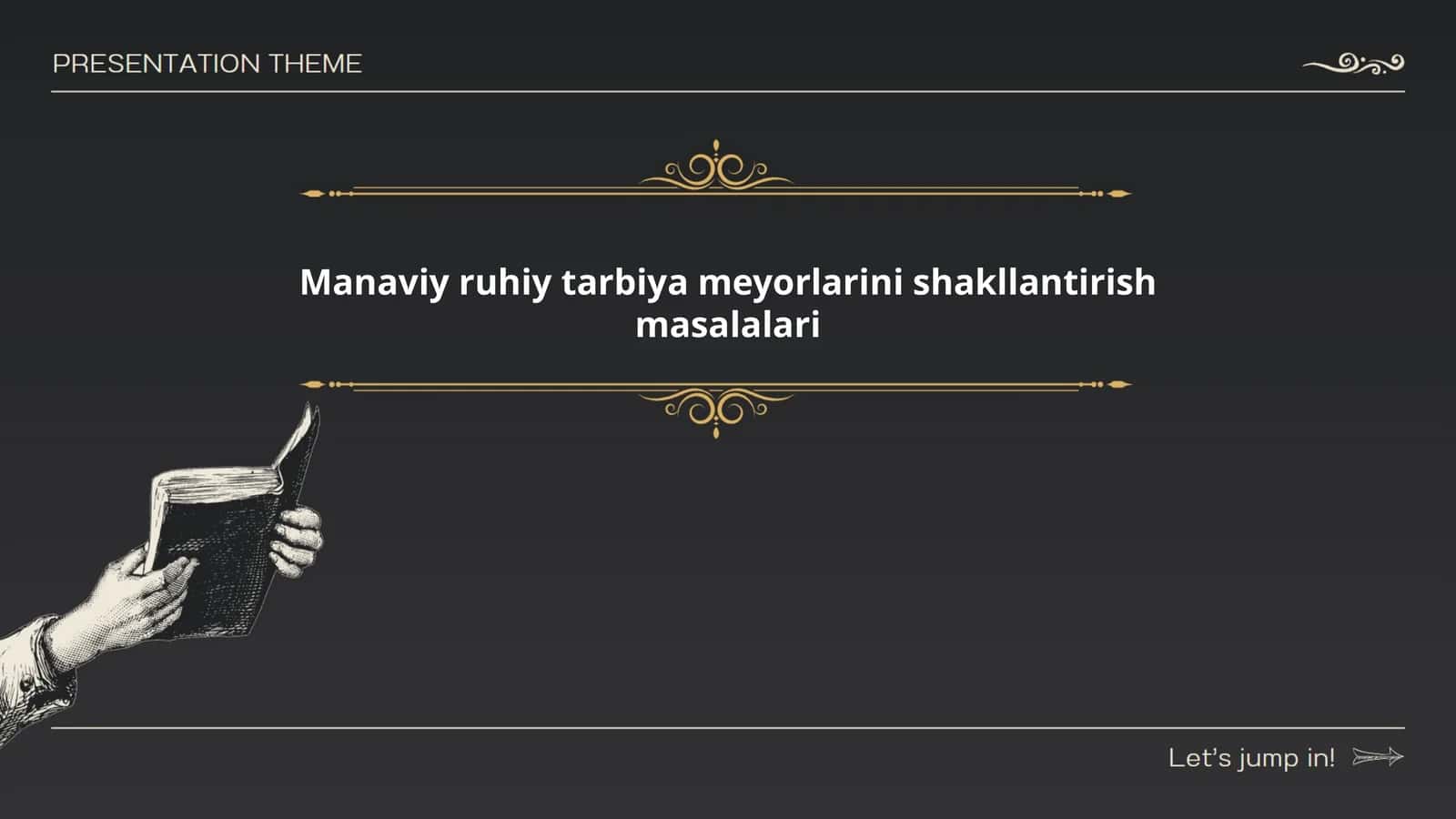 Manaviy ruhiy tarbiya meyorlarini shakllantirish masalalari 1