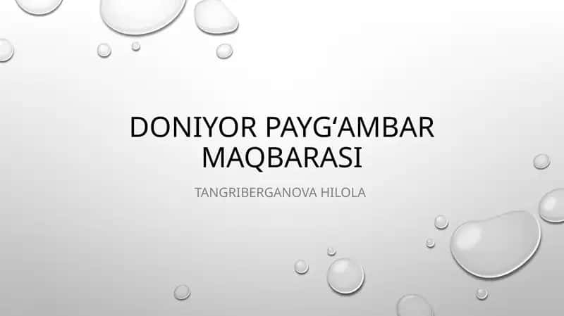 Xoja Doniyor maqbarasi 1