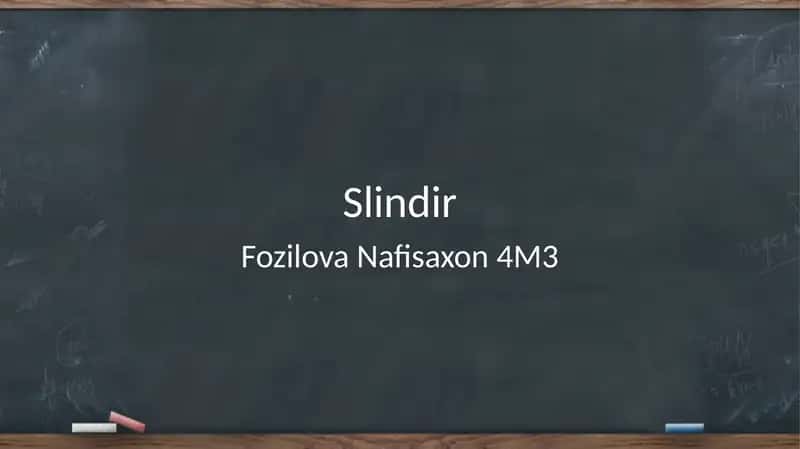 Silindr 1