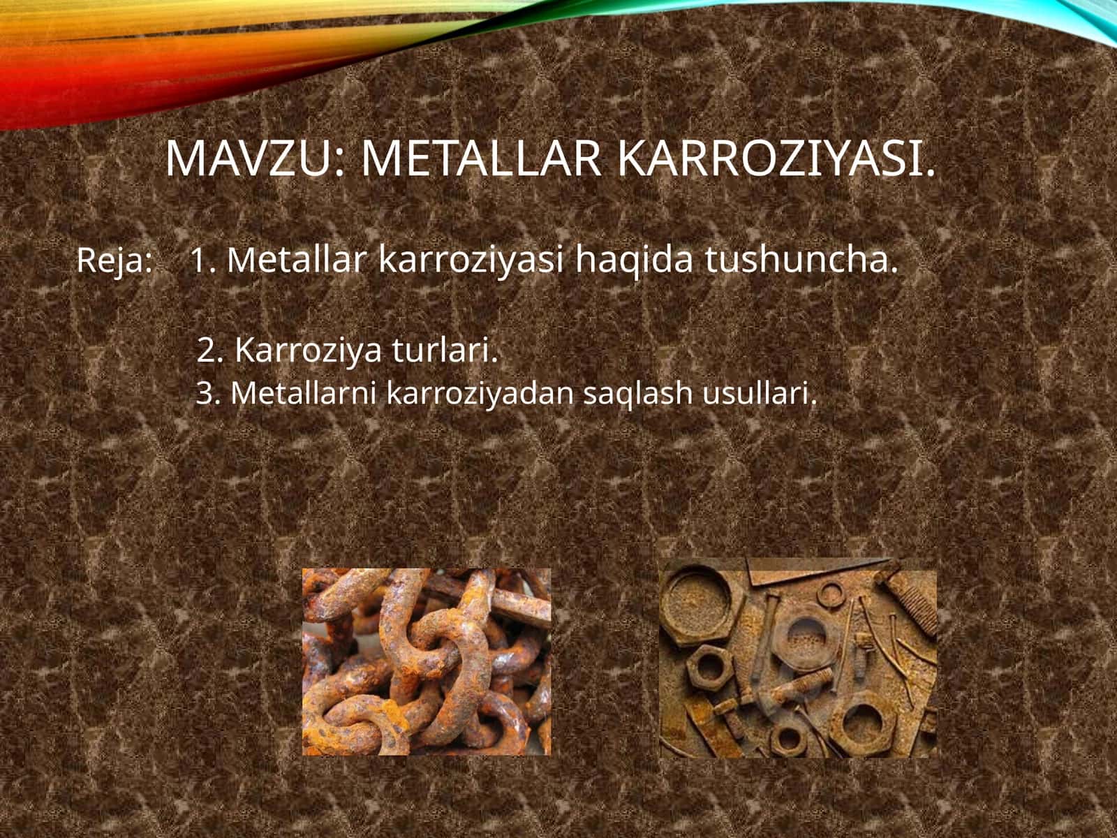 Metallar karroziyasi 1