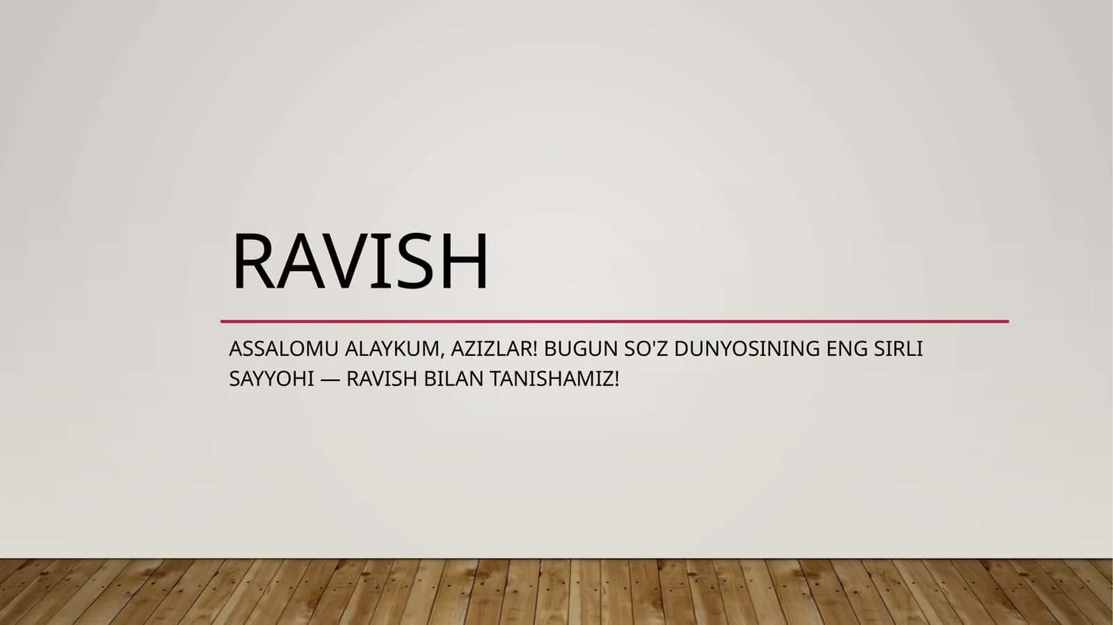 Ravish 1