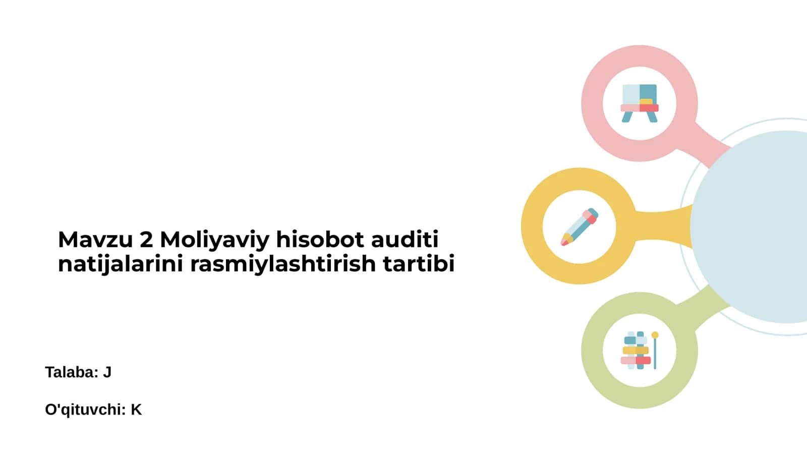 Moliyaviy hisobot auditi natijalarini rasmiylashtirish tartibi 1