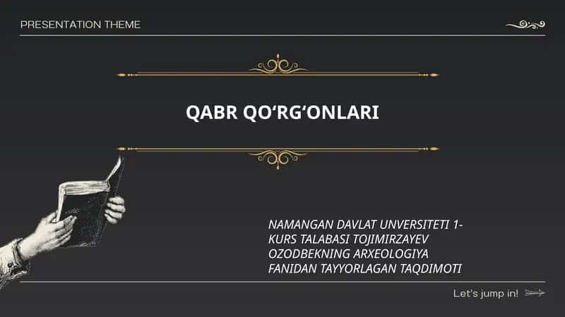 QABR QOʻRGʻONLARI 1