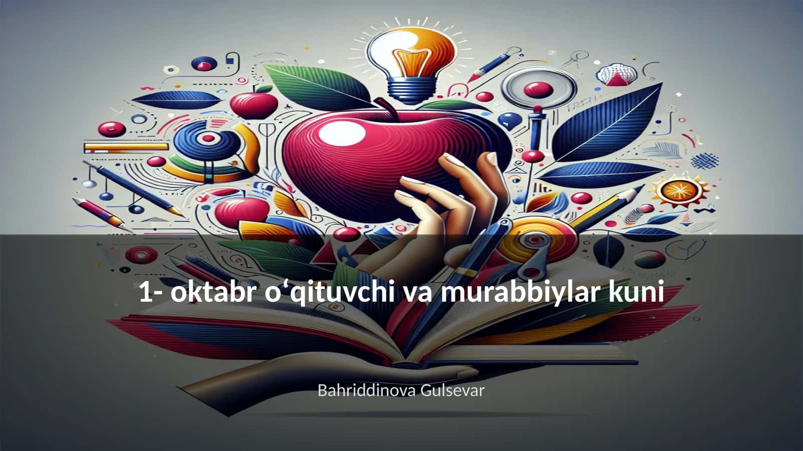 1- oktabr oʻqituvchi va murabbiylar kuni 1