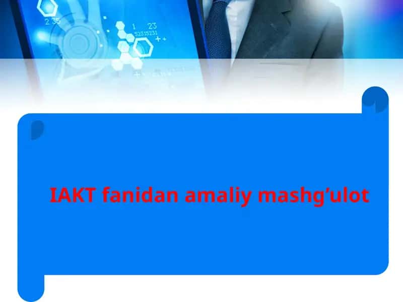 Iqtisodiy ta'minotning o'rniva ahmiyati 1