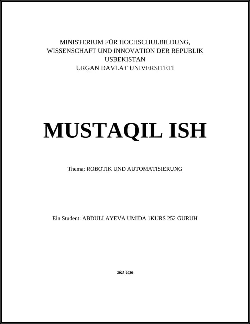 Industrieroboter 1