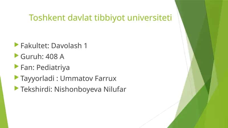 Ichak ta'sirlanish sindromi 1
