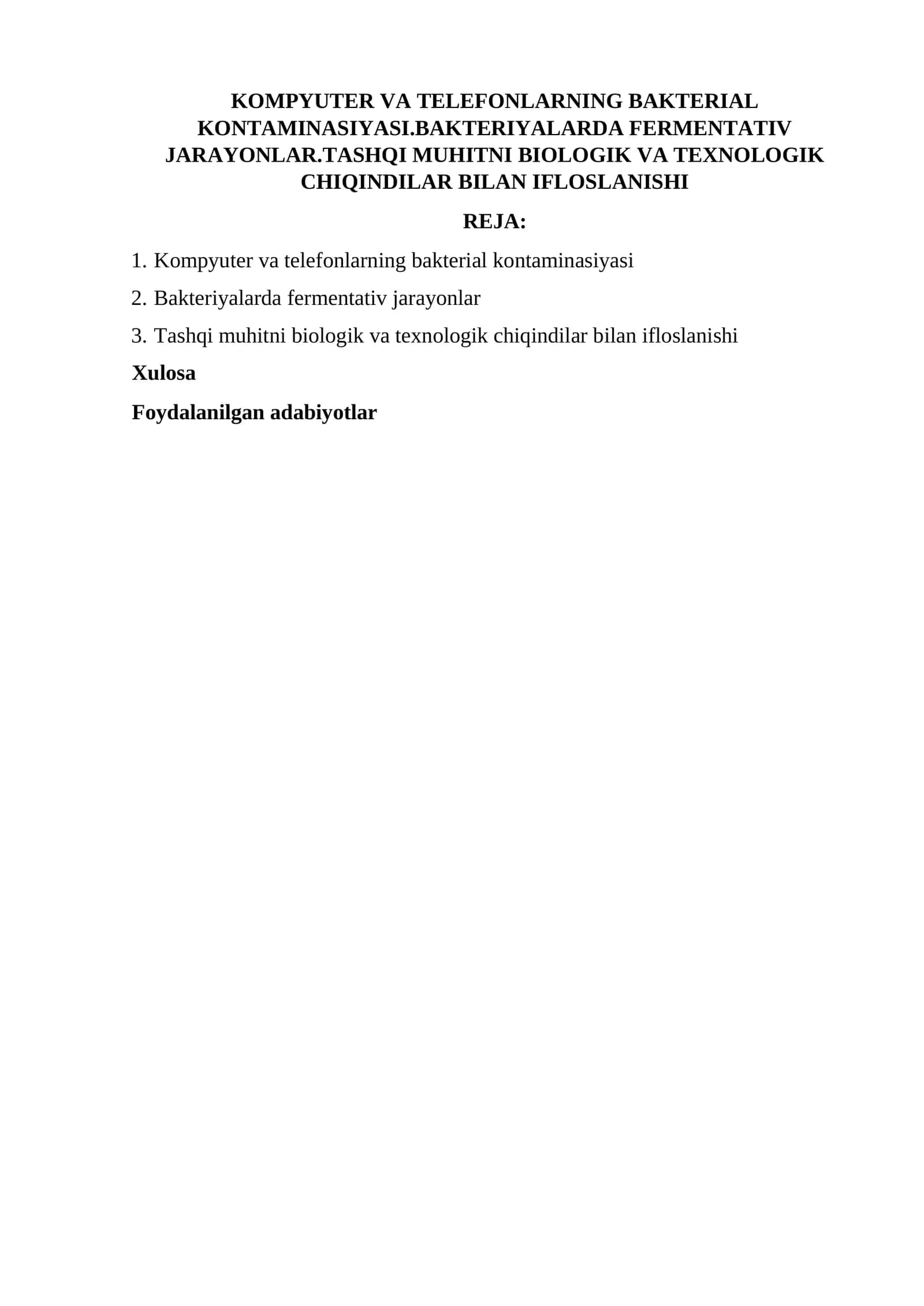 Kompyuter va Telefonlarning Bakterial Kontaminasiyasi 1