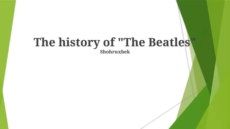 The Beatles 1