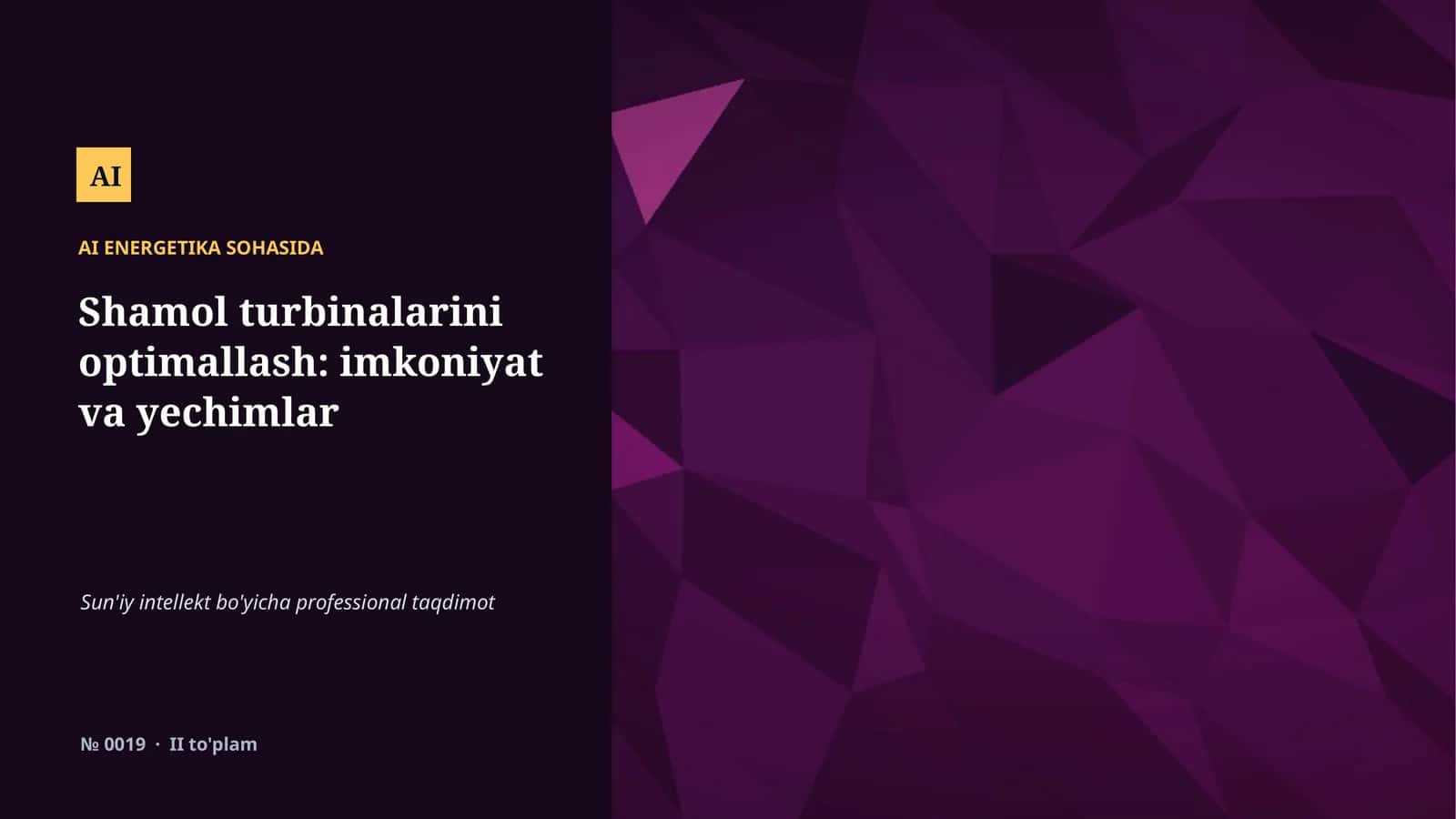 AI ENERGETIKA SOHASIDA 1