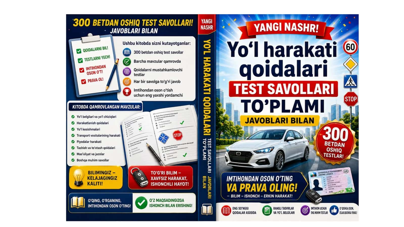 Avtotest prava savollar javoblari bilan 1