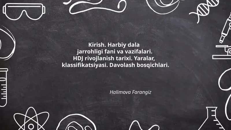 Harbiy dala jarrohligi 1