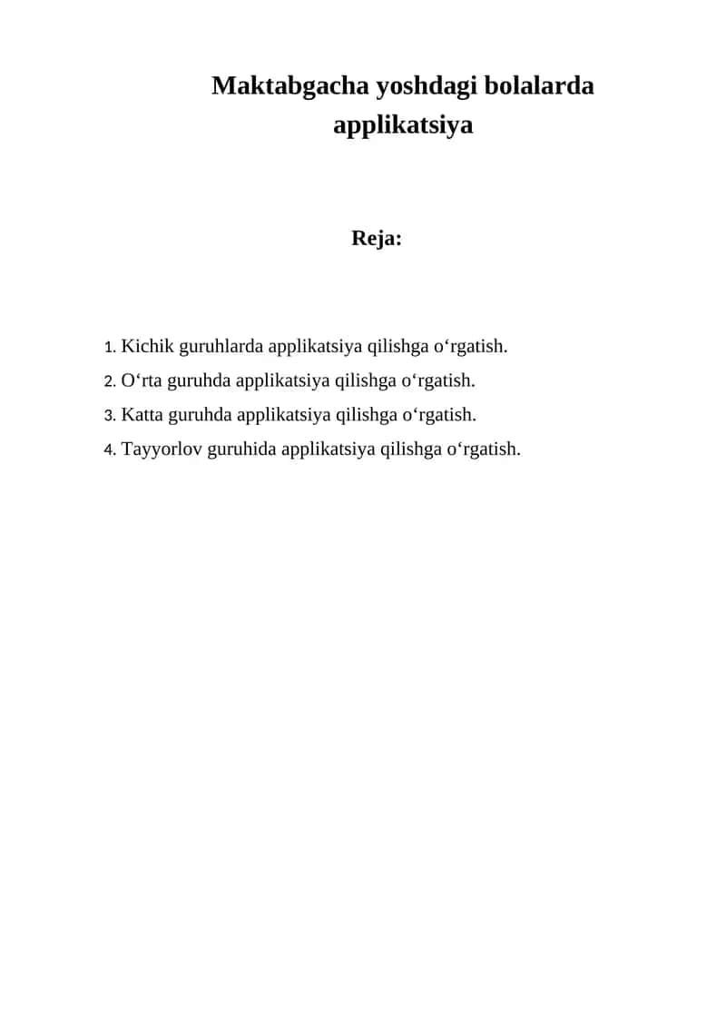 Applikatsiya ta'limi 1