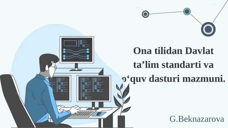 Ona tilidan Davlat ta’lim standarti va o‘quv dasturi mazmuni 1