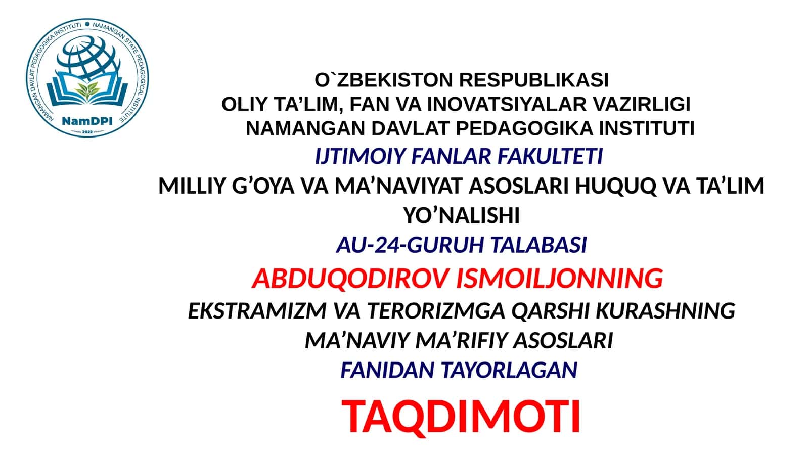 Turkiston islom harakati 1