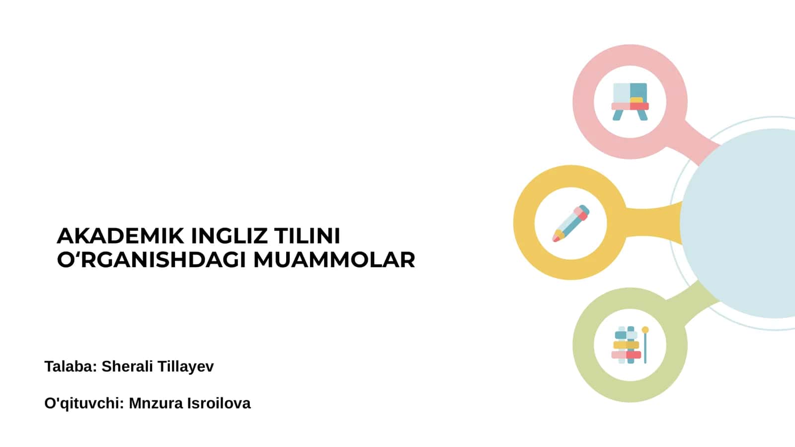 AKADEMIK INGLIZ TILINI O‘RGANISHDAGI MUAMMOLAR 1