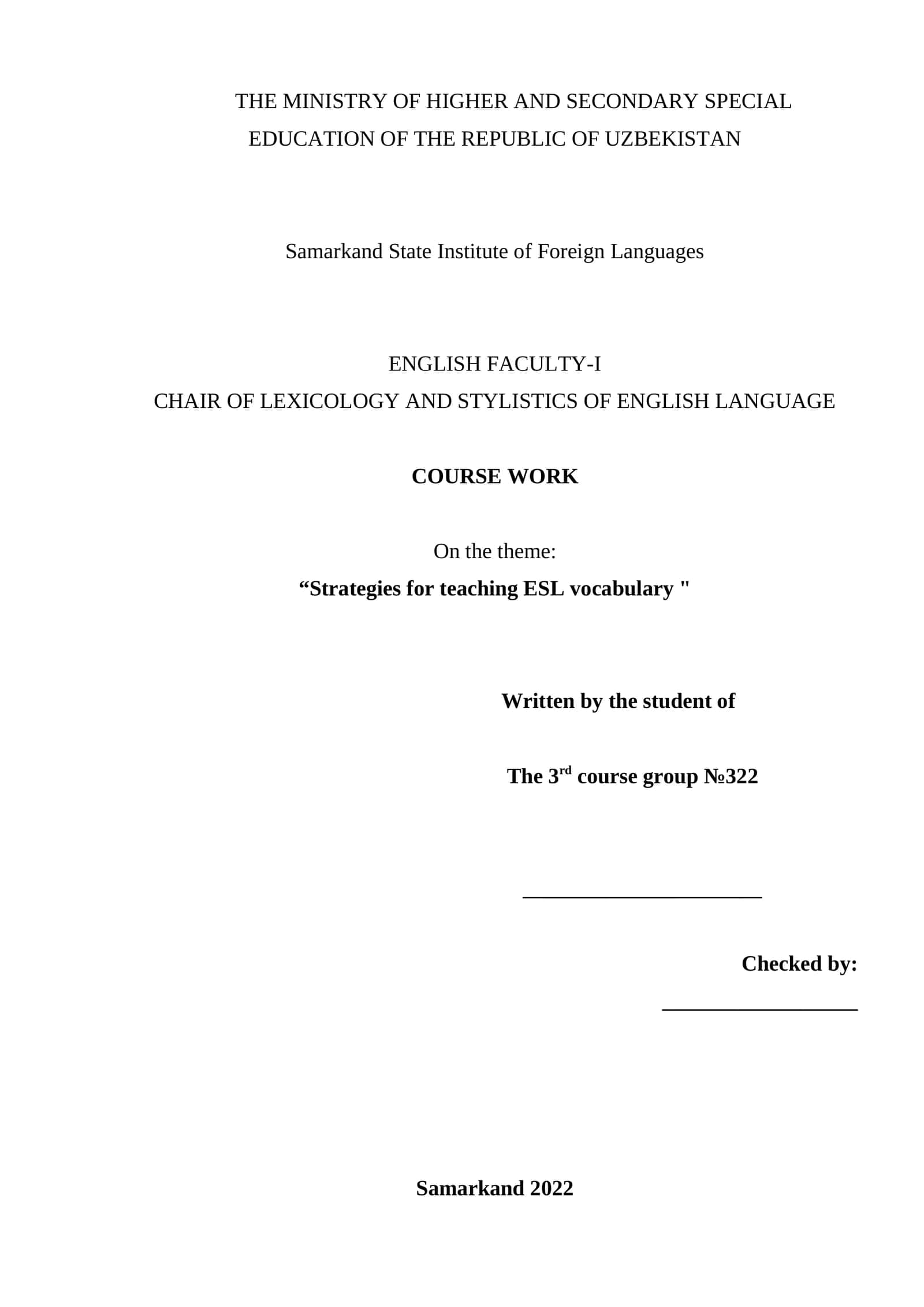 Strategies for teaching ESL vocabulary 1