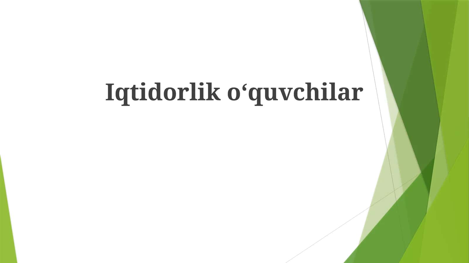 Iqtidorli Talabalarni Aniqlash 1