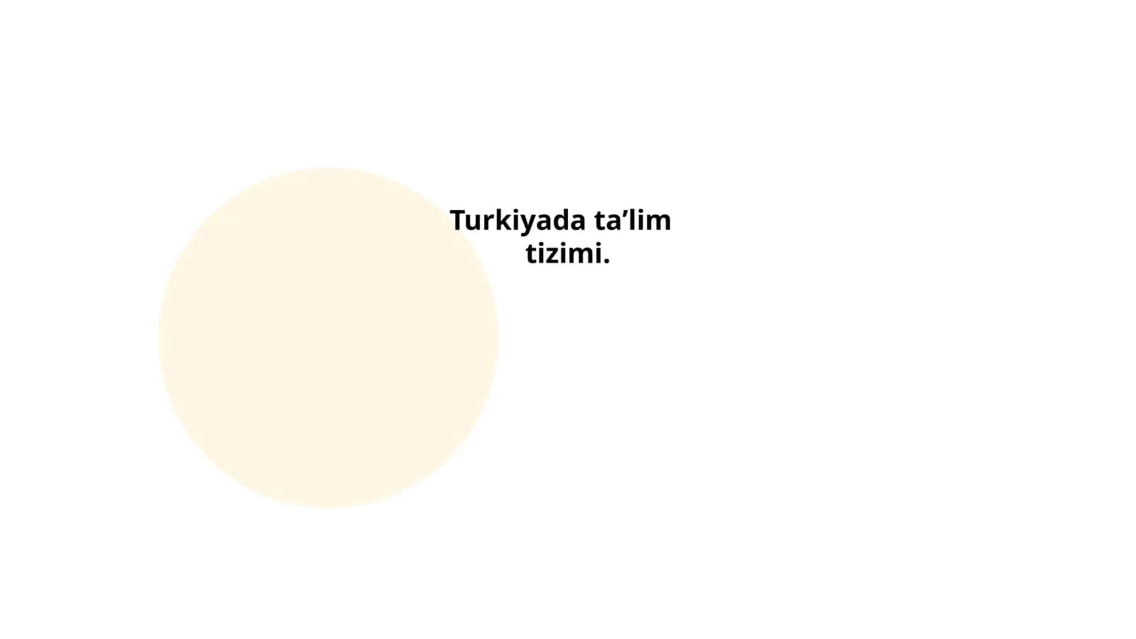 Turkiyada ta’lim tizimi 1