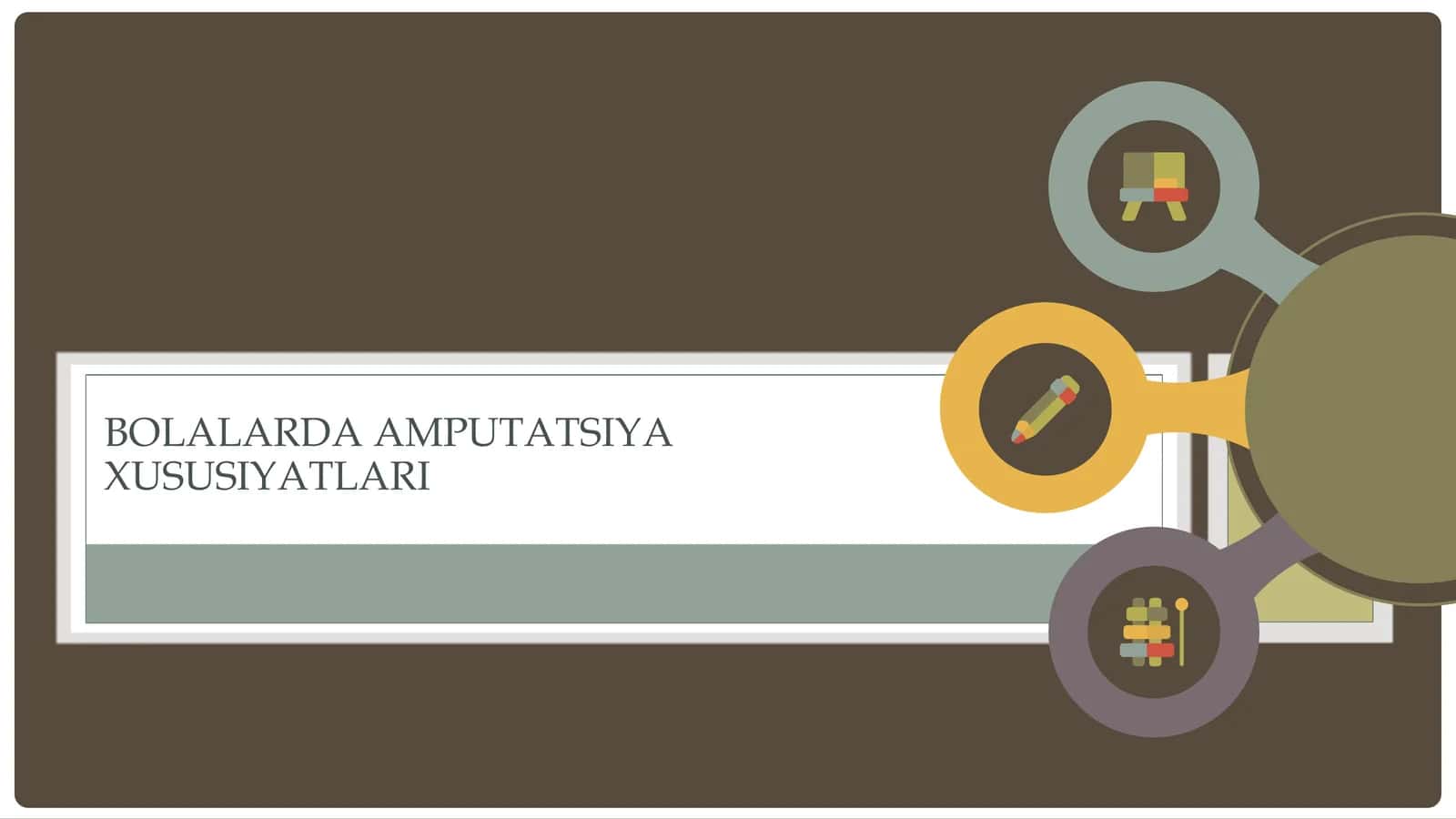 Bolalarda amputatsiya xususiyatlari 1