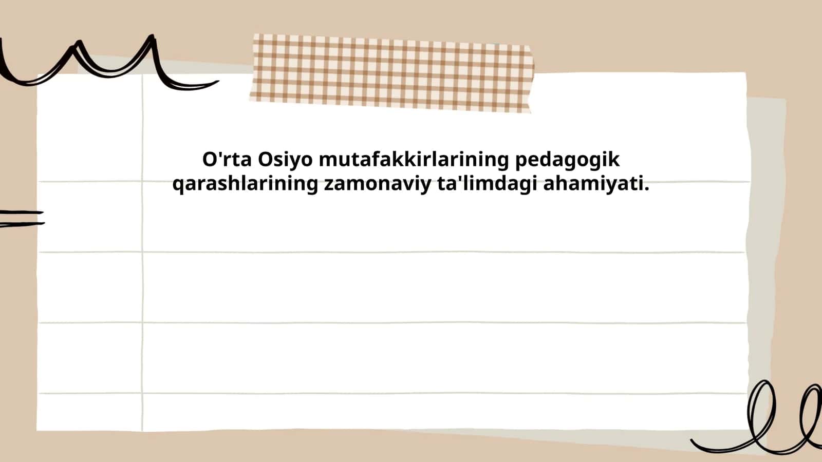 O'rta Osiyo Mutafakkirlarining Pedagogik Qarashlarining Zamonaviy Ta'limdagi Ahamiyati 1