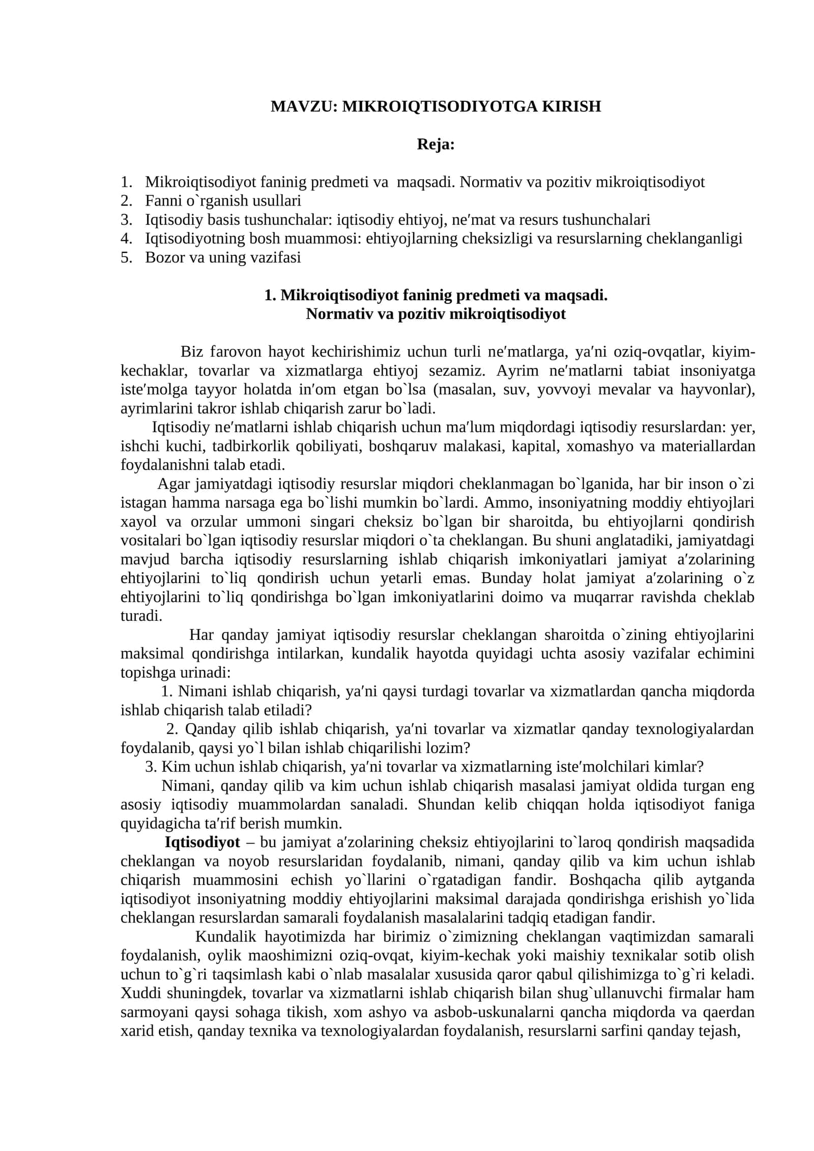 MIKROIQTISODIYOTGA 1