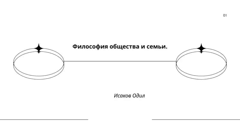 Философия общества и семьи 1