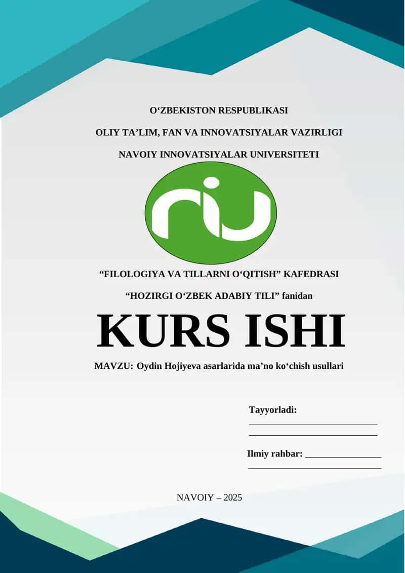 Oydin Hojiyeva asarlarida ma’no ko‘chish usullari 1