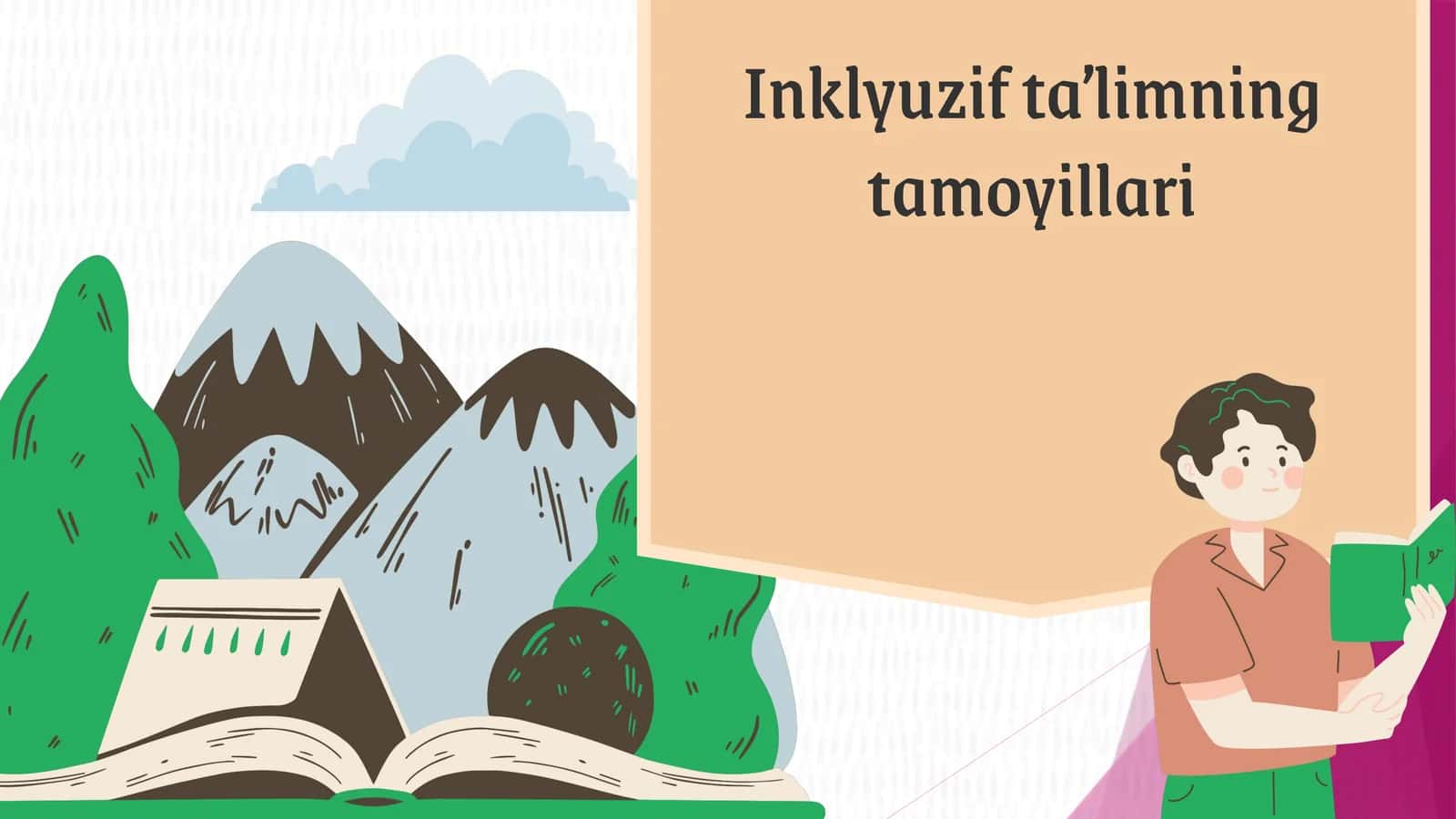 Inklyuzif ta'limning tamoyillari 1