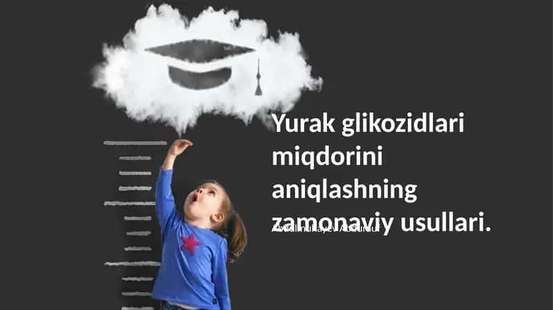 Yurak glikozidlarini aniqlashning zamonaviy usullari 1