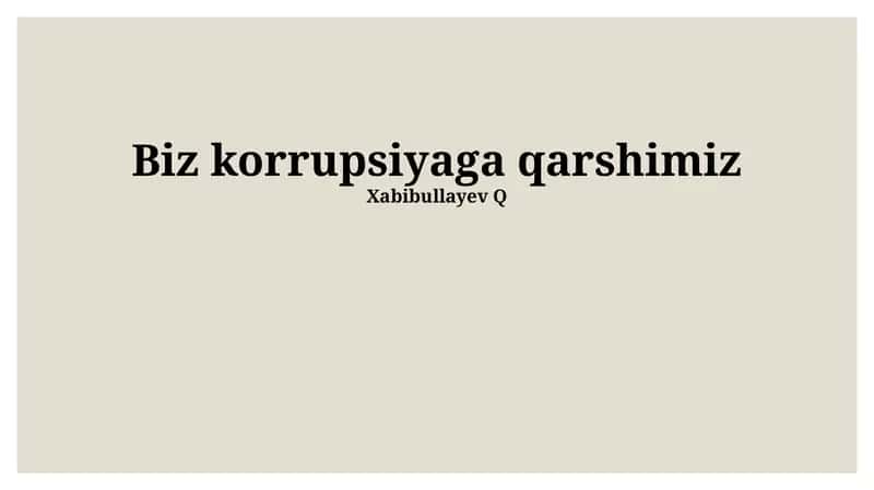 Ochiqlik va shaffoflik tamoyillari 1