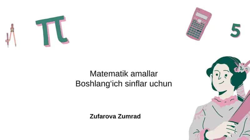 Matematika amallar 1