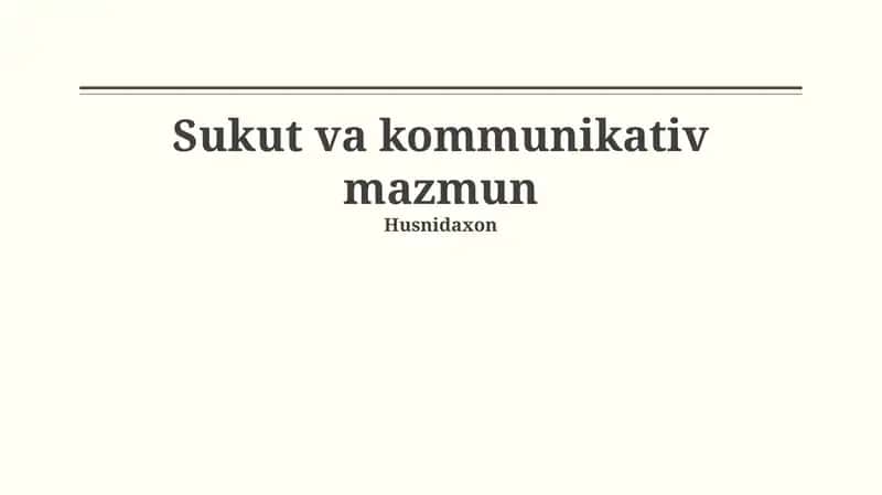 Muloqot uslublari va madaniy farqlar 1