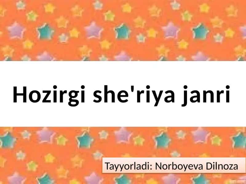 Mustaqillik davri milliy adabiyot tarixi 1