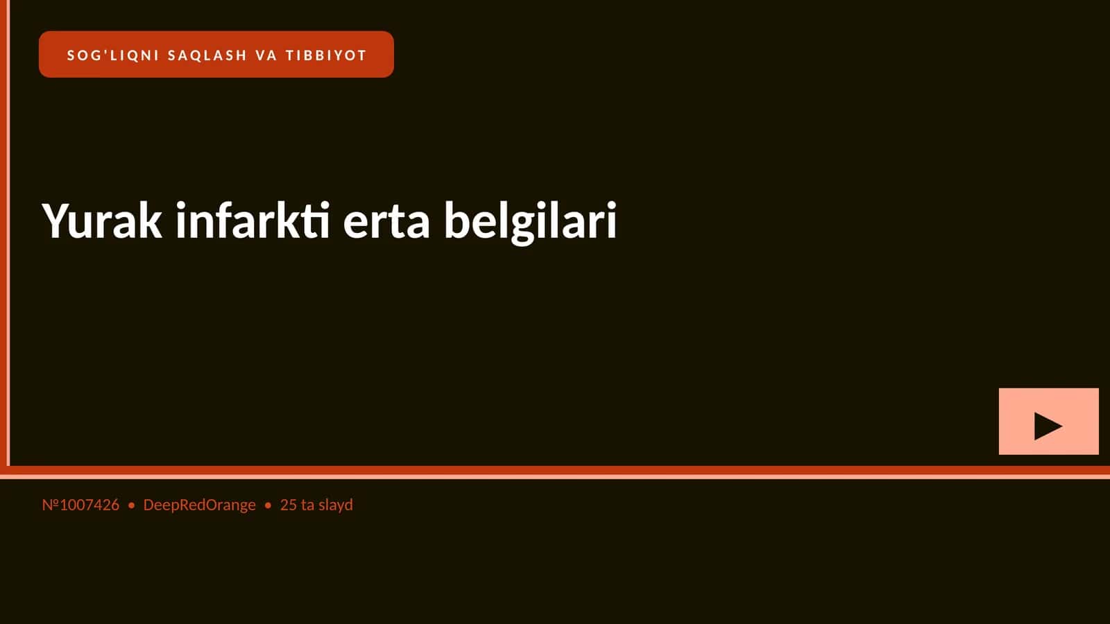 Yurak infarkti erta belgilari 1